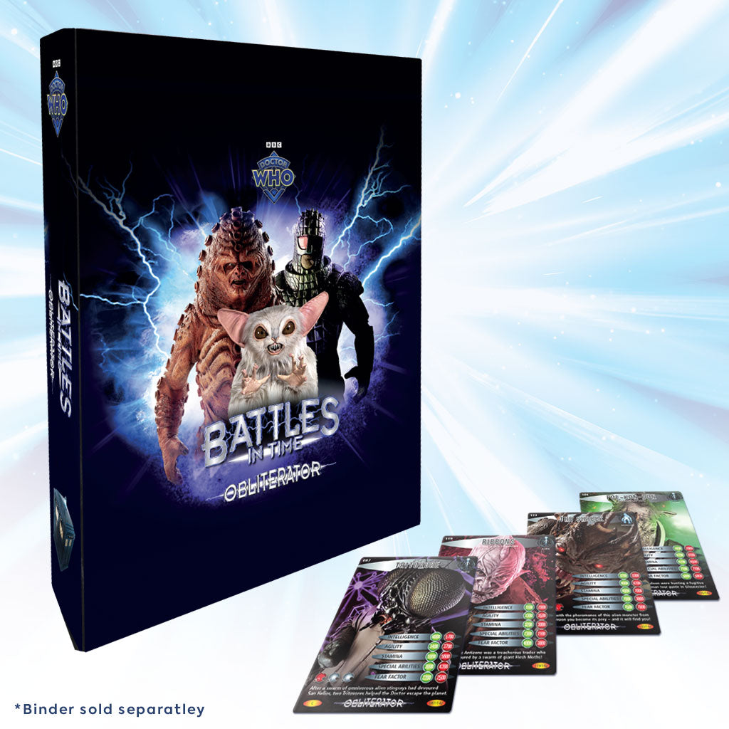 Doctor Who Battles in Time: Obliterator 2026 Limited Edition Sealed Box