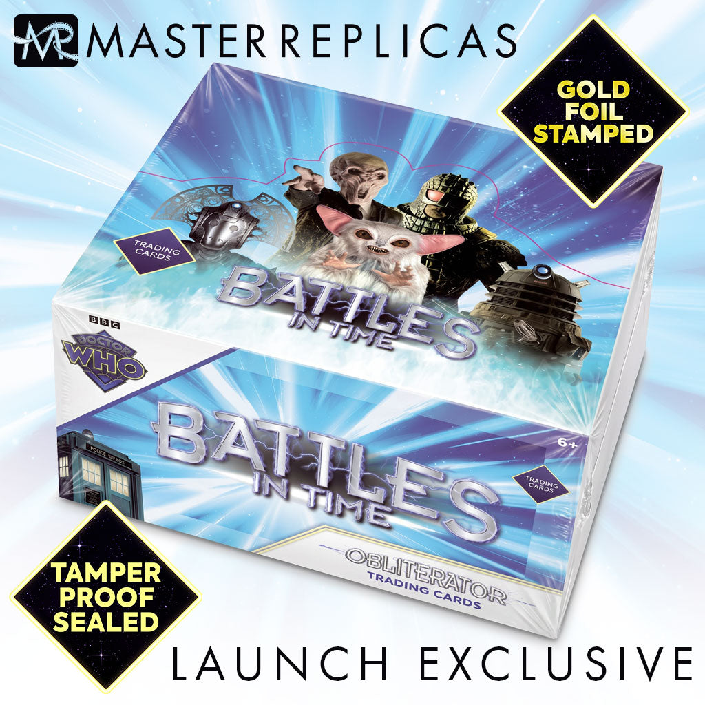 Doctor Who Battles in Time: Obliterator 2026 Limited Edition Sealed Box