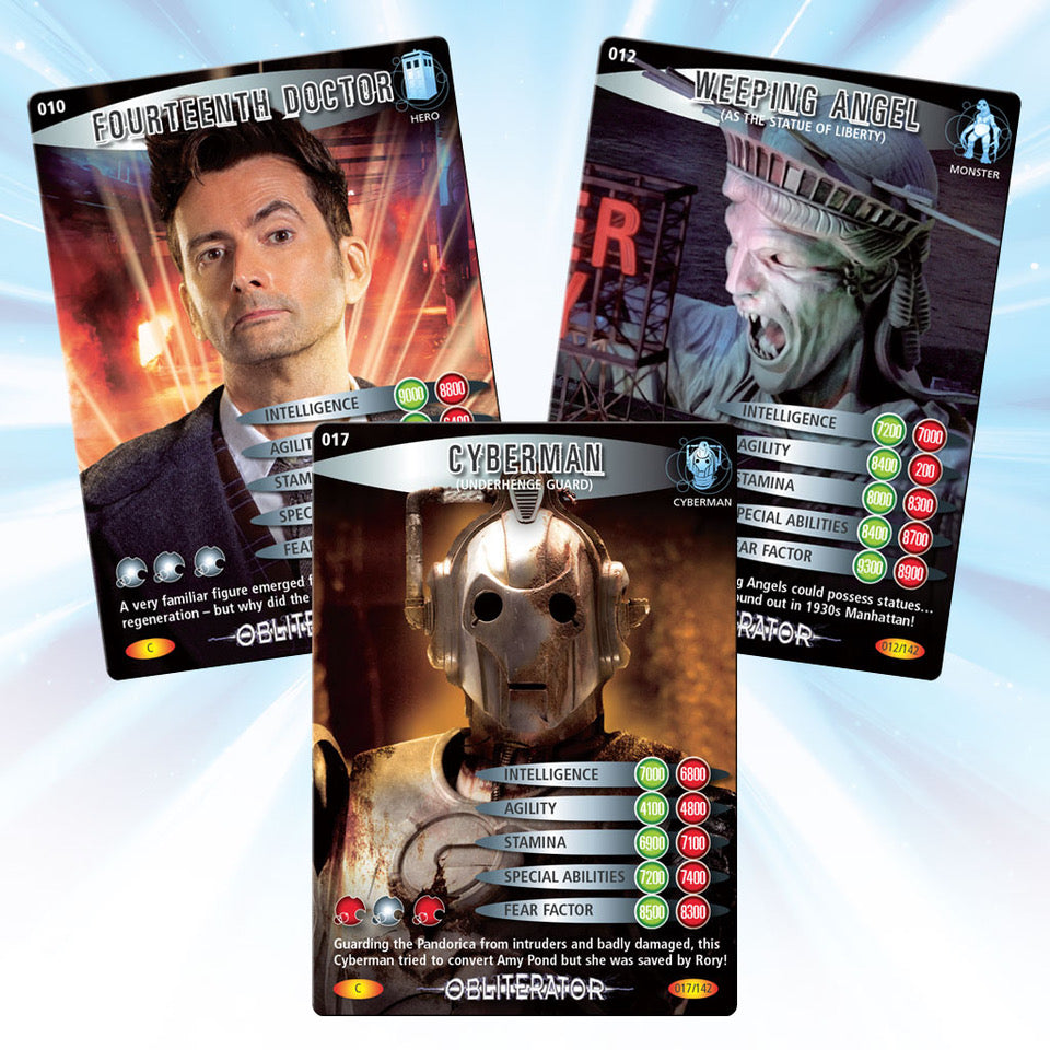 Doctor Who Battles in Time: Obliterator Set of Five Limited Edition Packs