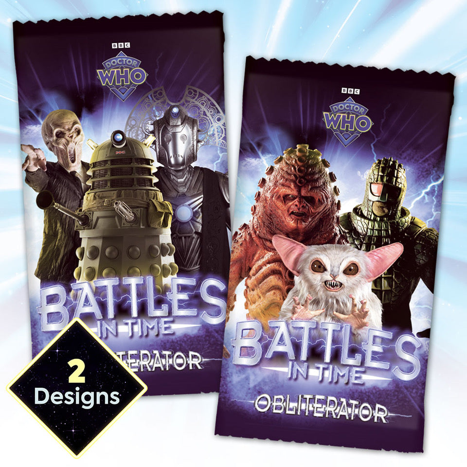 Doctor Who Battles in Time: Obliterator Set of Five Limited Edition Packs