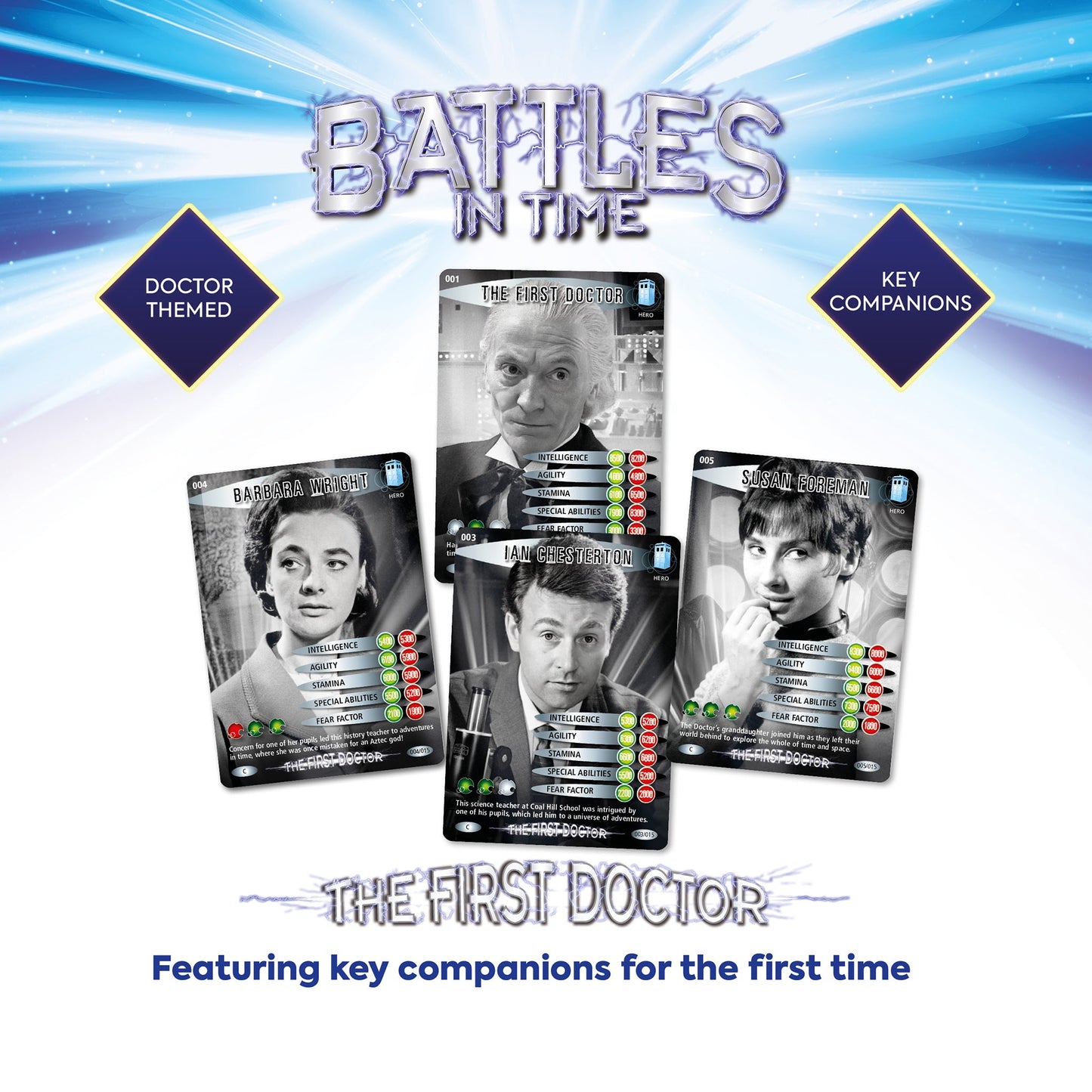 Battles in Time The First Doctor Limited Edition Collector's set