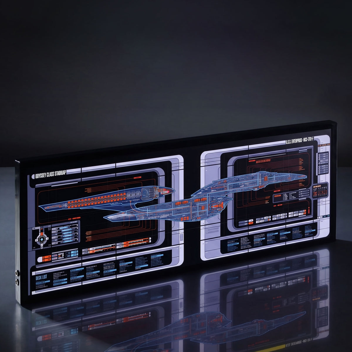 U.S.S. Enterprise NCC-1701-F Light-up MSD