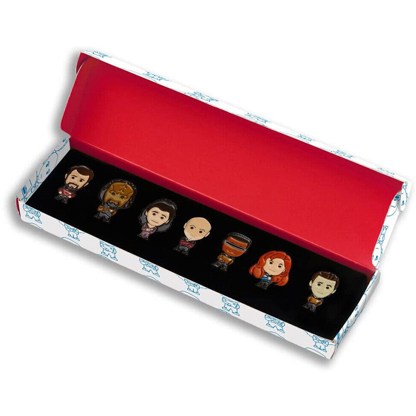Star Trek - Vrouwen van Star Trek Pin Badge Box Set (Uhura, Troi, Kira, Janeway, Burnham) - Star Trek Pin Badges Collectie door Eaglemoss Collections Star Trek - Vrouwen van Star Trek Pin Badge Box Set (Uhura, Troi, Kira, Janeway, Burnham) - Star Trek Pin Badges Collectie door Eaglemoss Collections