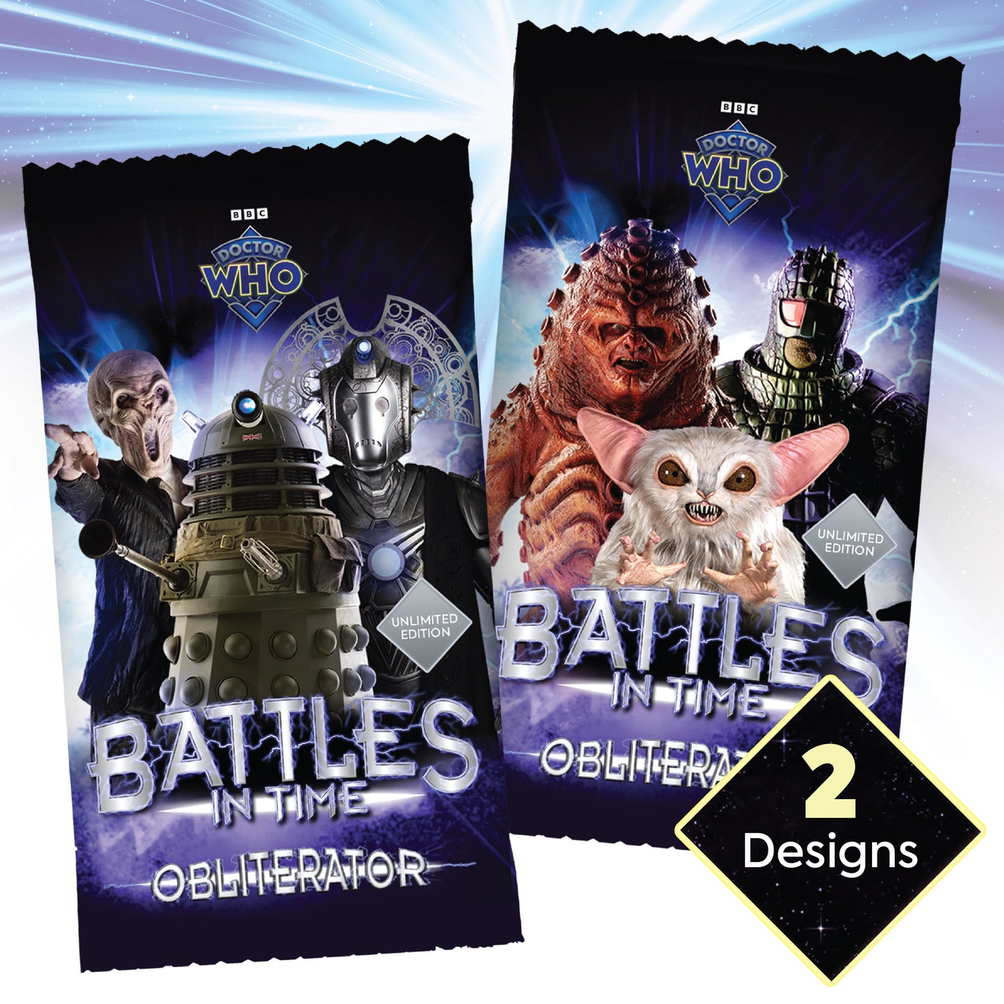 Doctor Who Battles in Time: Obliterator Unlimited Edition Sealed Boxes