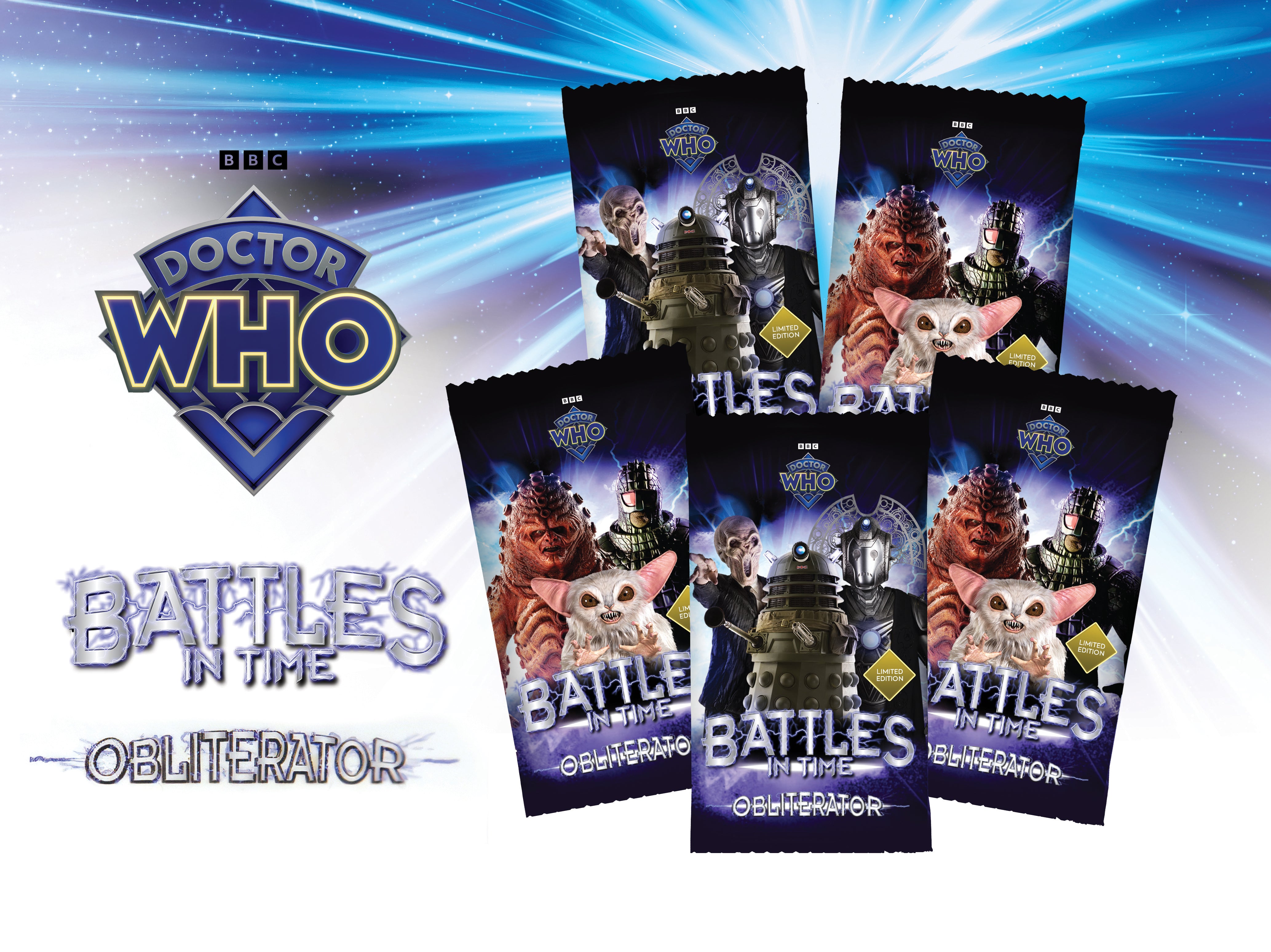Doctor Who Battles in Time: Obliterator Set of Five Limited