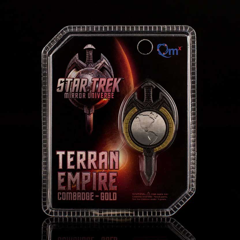 Star Trek: TNG Mirror Universe Magnetic Badge – Master Replicas