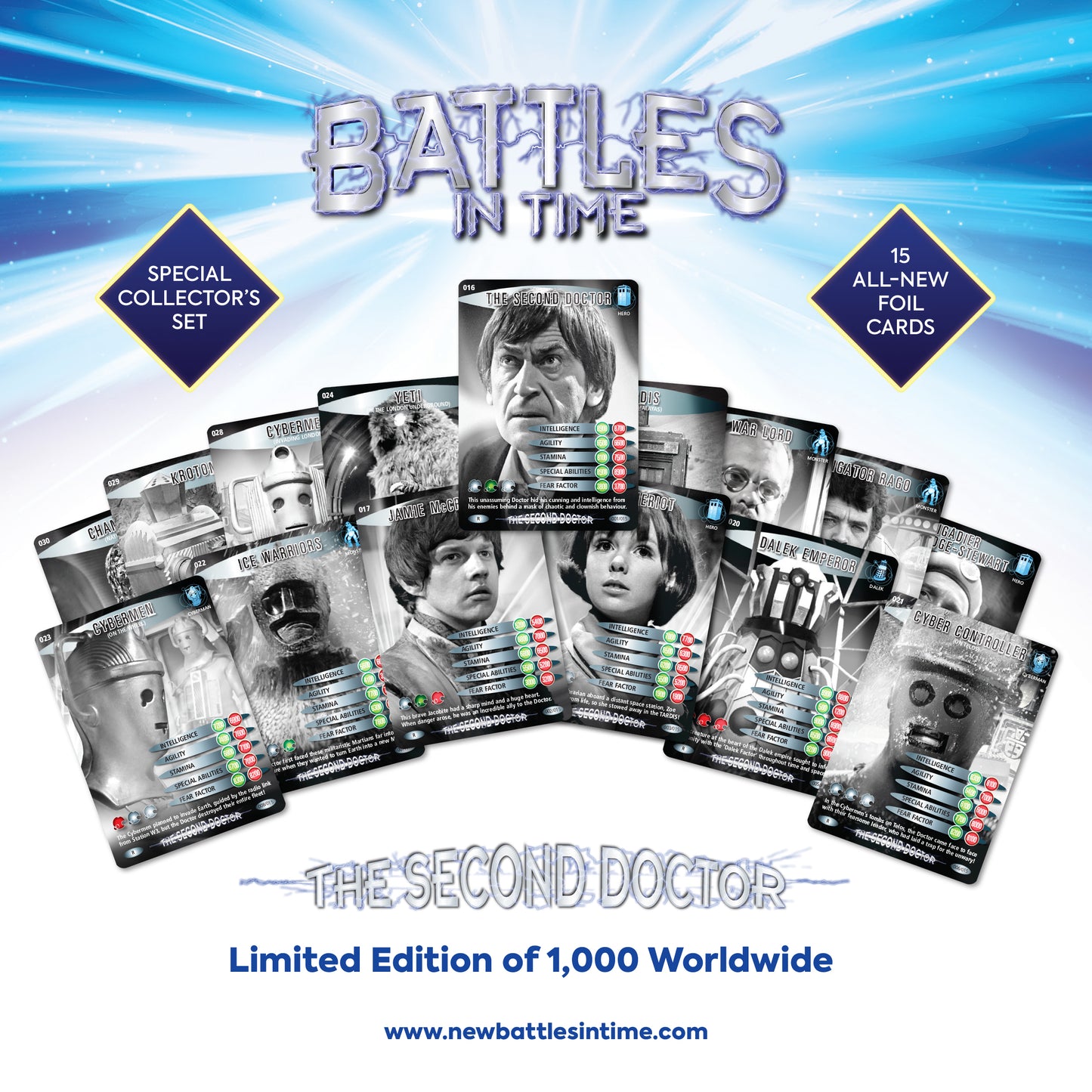 Battles in Time The Second Doctor Limited Edition Collector's Set