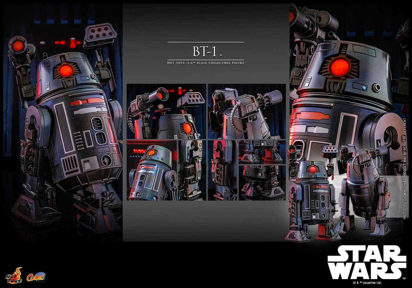 Hot Toys Star Wars BT-1 Comic Masterpiece 1/6 Scale Action Figure (CMS017)