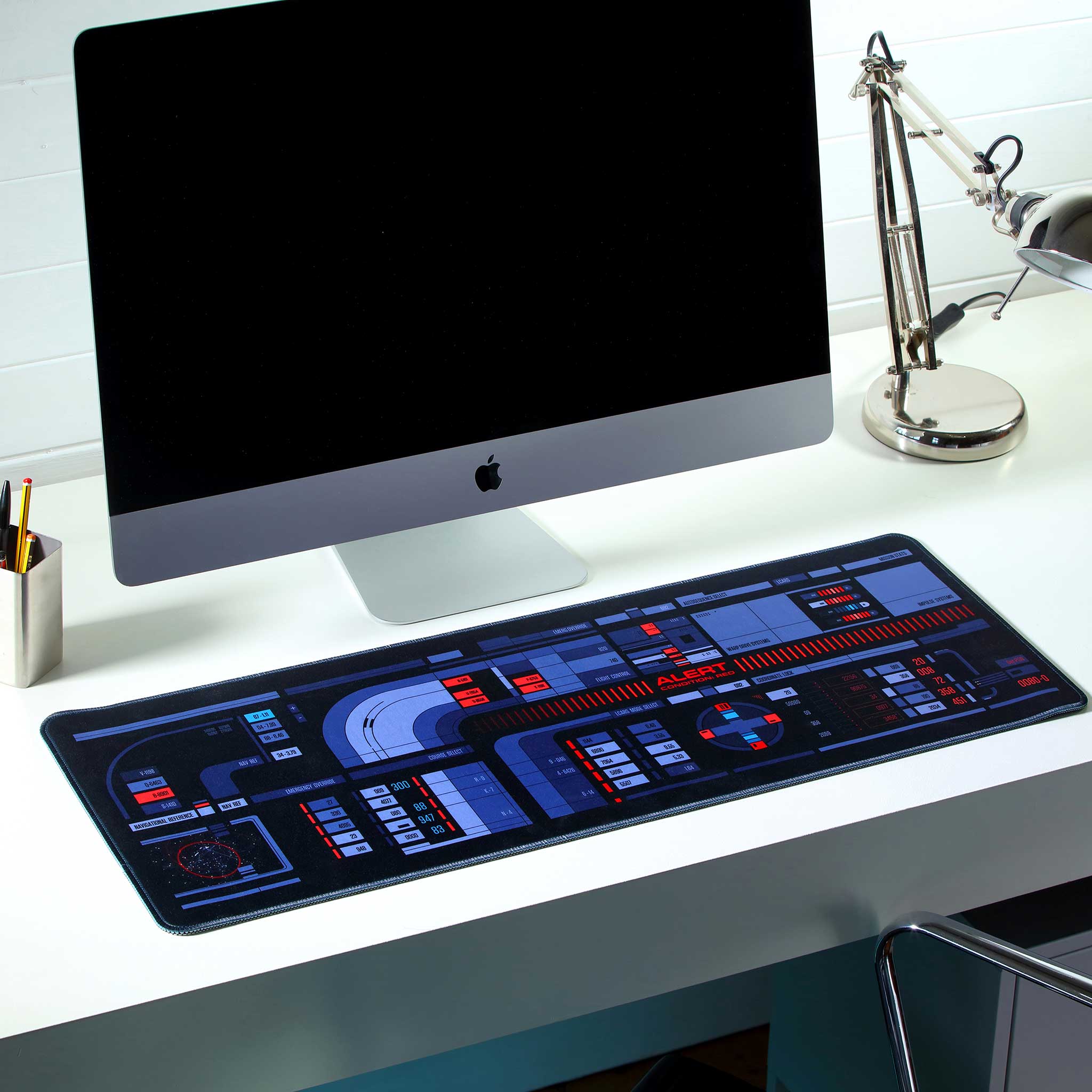 Star Trek Desk Mat: U.S.S. Stargazer Conn Station– Master Replicas