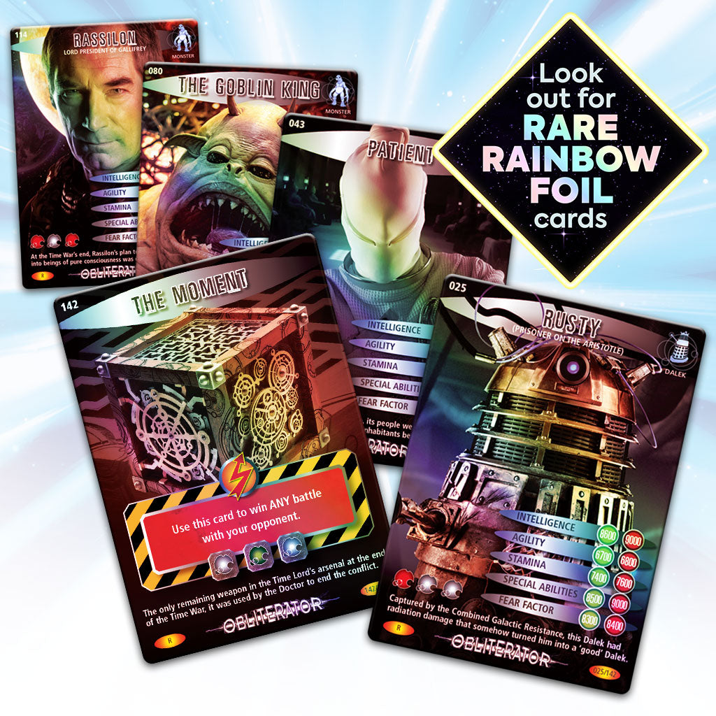 Doctor Who Battles in Time: Obliterator 2026 Limited Edition Sealed Box