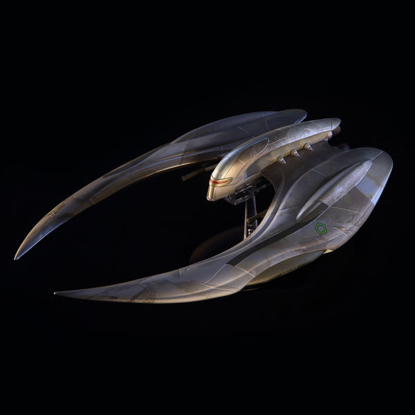 Battlestar Galactica 1978 Cylon Raider TOS Classic (CHROME 10 in.) get yours at our eBay and Etsy Store: /sch/vd853x2007/m.html?_armrs=1 /shop/minipocketworldnyc