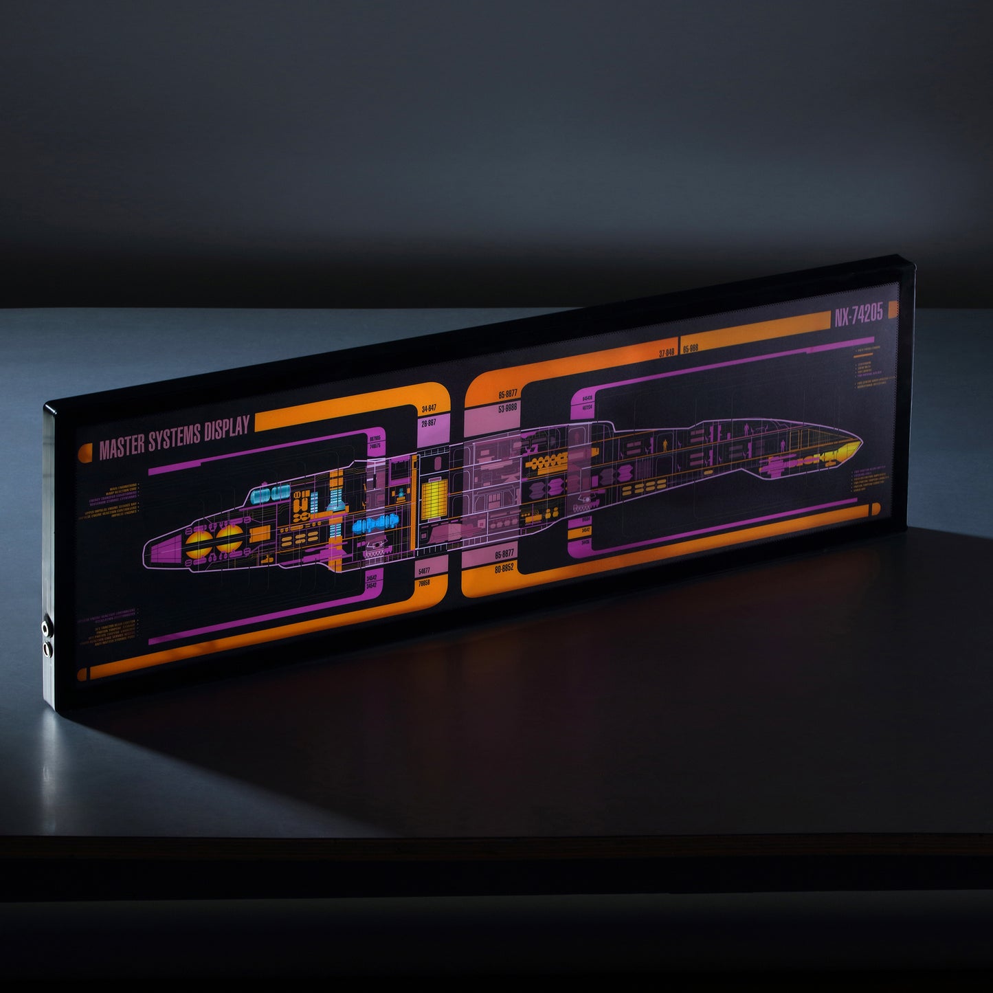 U.S.S. Defiant Light Up MSD