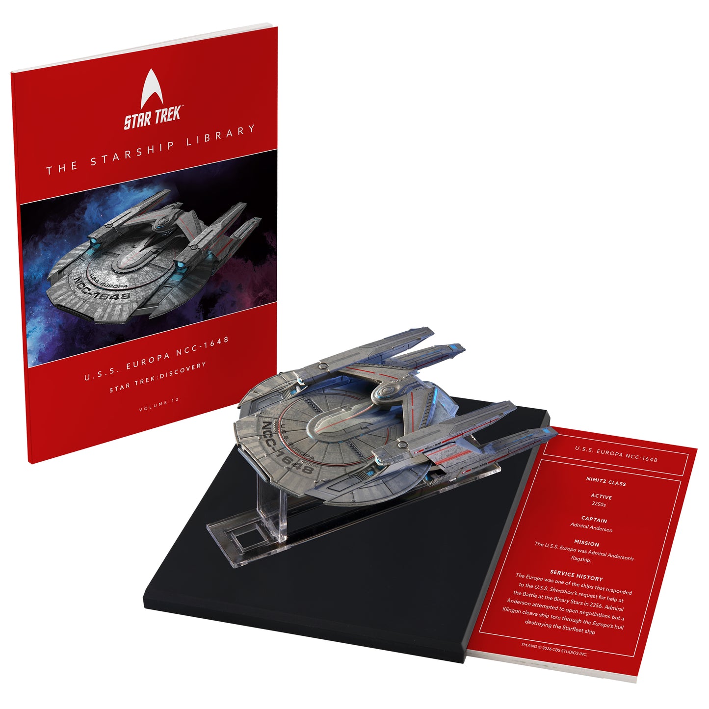 Starship Library Series - U.S.S. Europa NCC-1648