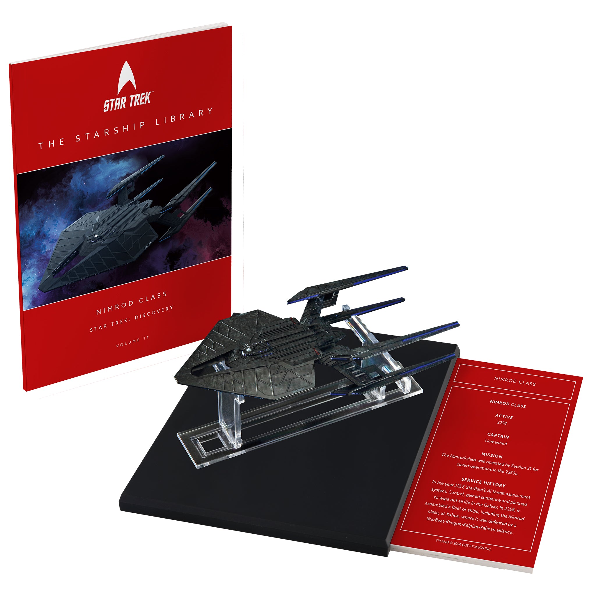 Starship Library Series - Nimrod Class (Section 31)– Master Replicas