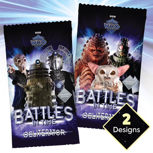 Doctor Who Battles in Time: Obliterator Set of Five Unlimited Edition Packs