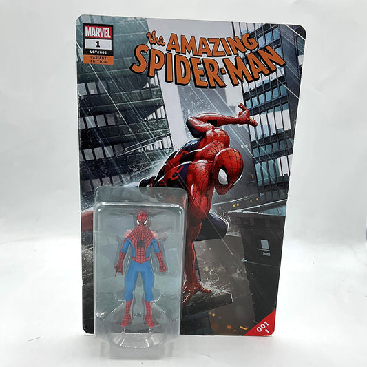 Hot Toys Pocket Cover Marvel #001 Spider-Man (Cover I) Collectible Figure