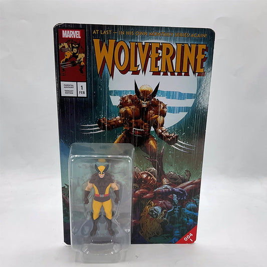 Hot Toys Pocket Cover Marvel #004 Wolverine (Cover I) Collectible Figure