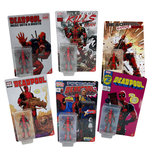 Hot Toys Pocket Cover Marvel #007 Deadpool Assortment (Display Box)