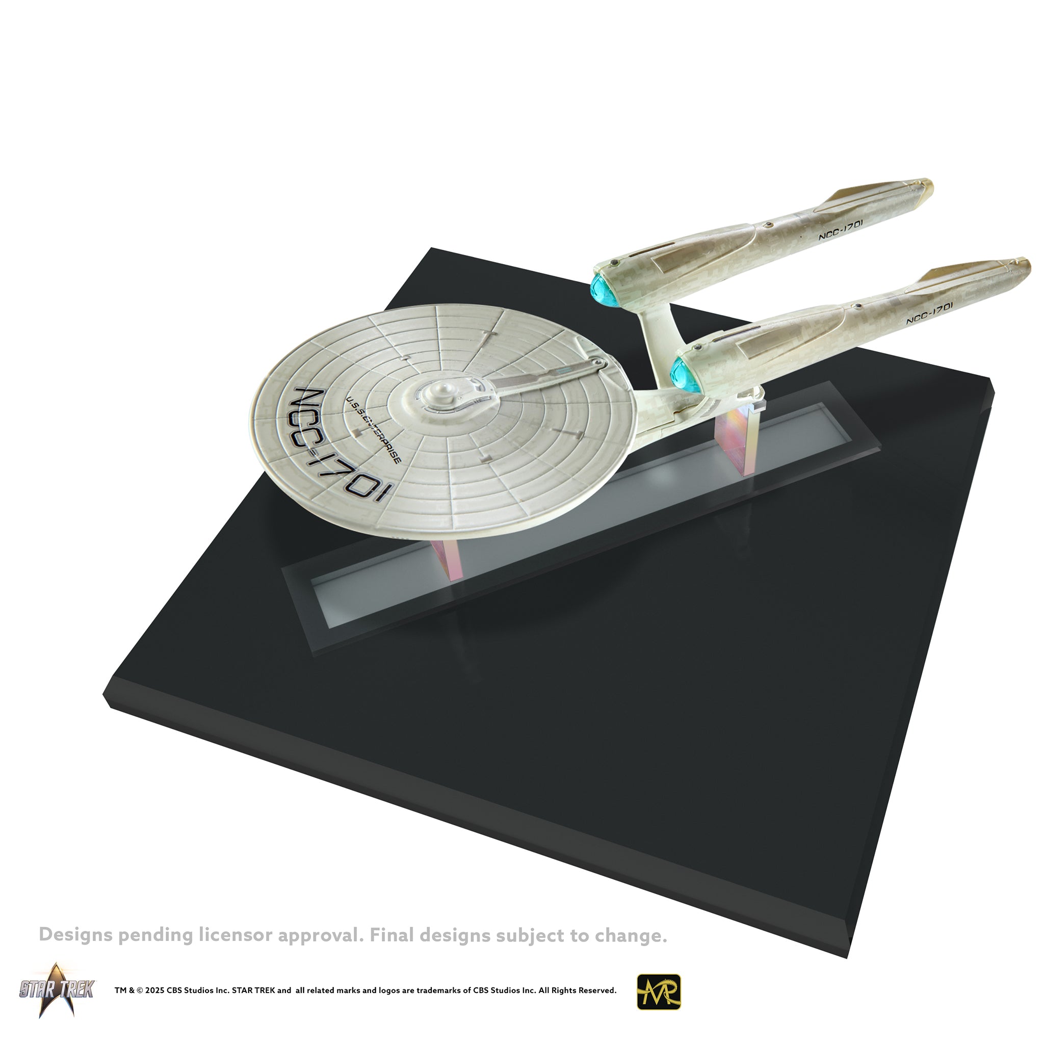 スタートレック　ＴＮＧ　ロキュータスとピカード、ライカーほかクルーたち　絵皿 Star Trek Collectibles | Master Replicas – Figures, Props