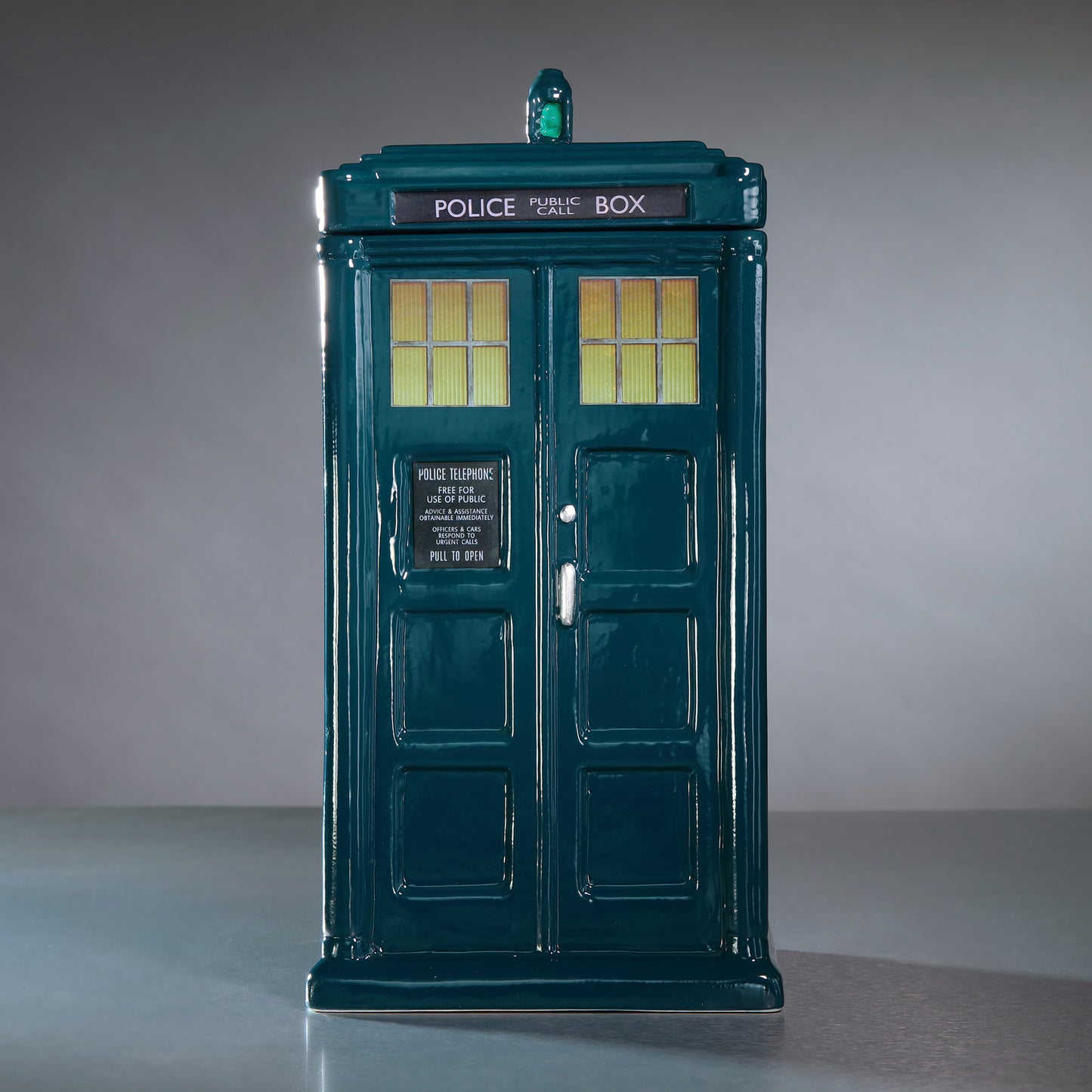 TARDIS Cookie Jar