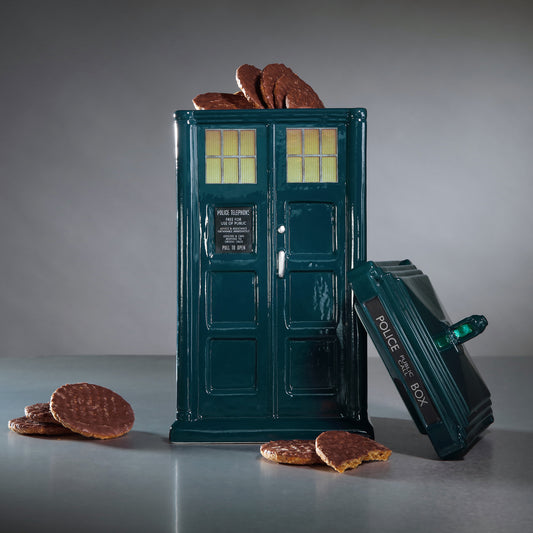 TARDIS Cookie Jar