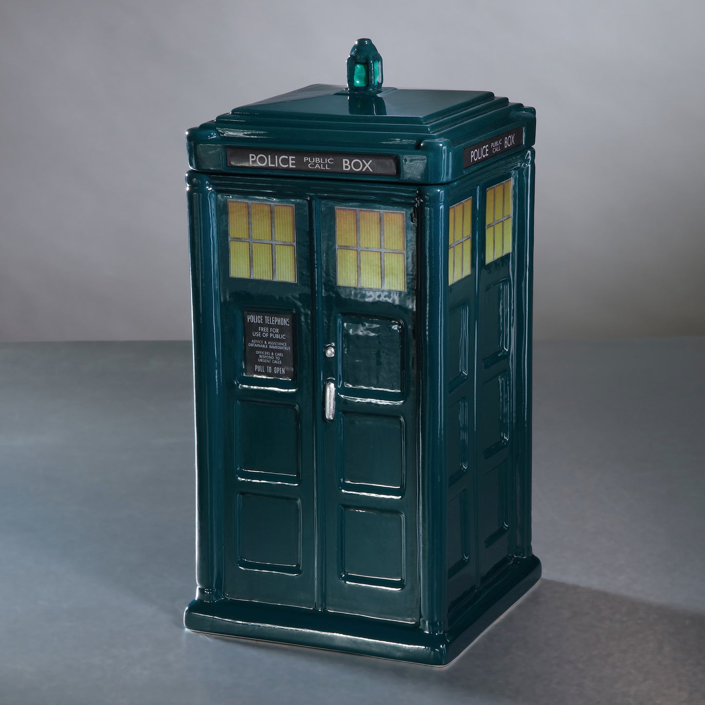 TARDIS Cookie Jar