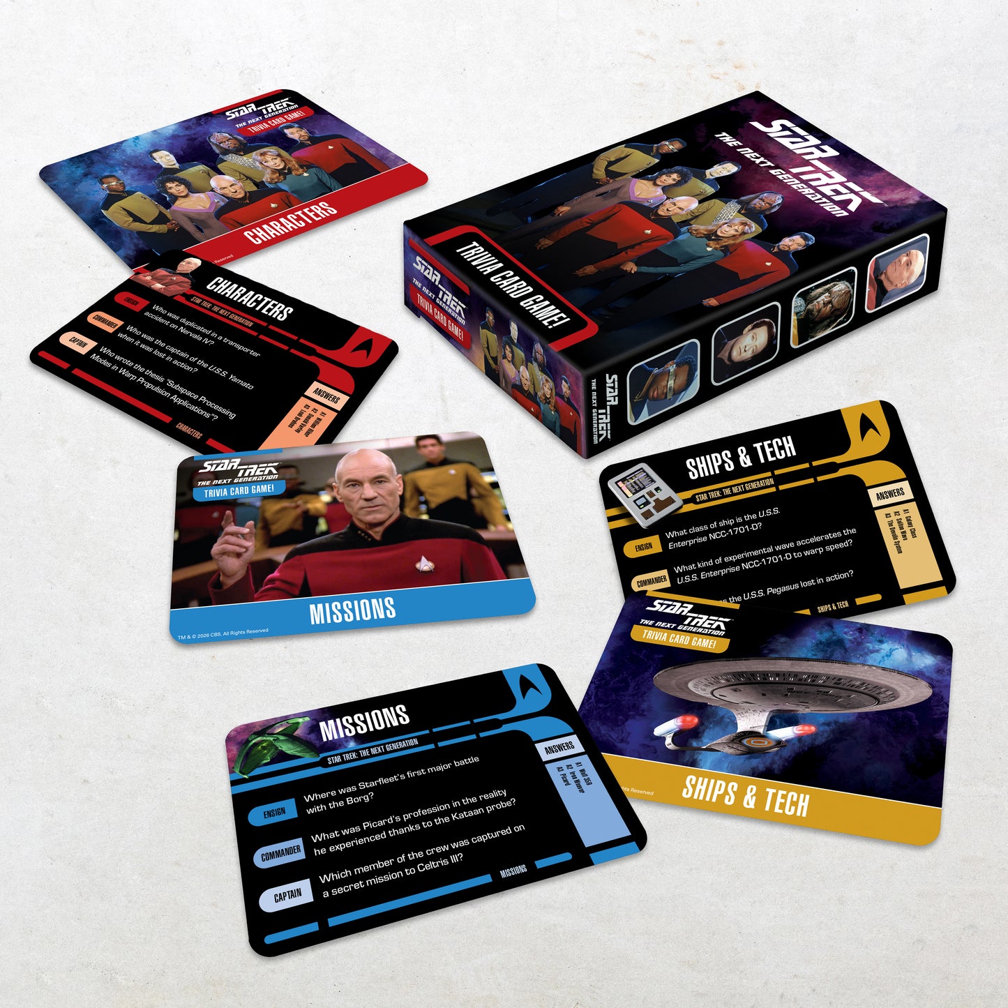 Star Trek: The Next Generation Trivia Card Game