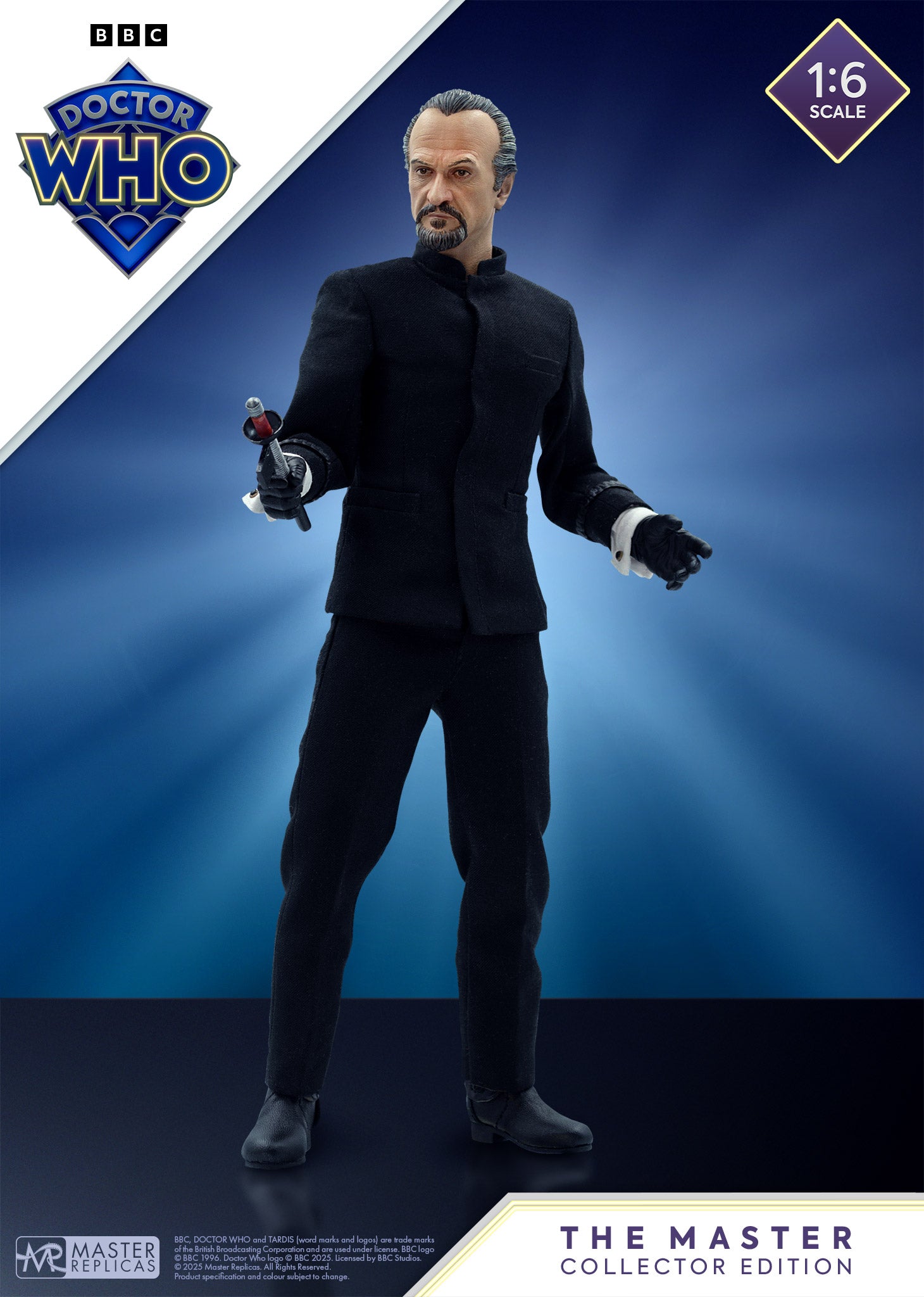 The Master (Delgado) One Six Scale Collector Figure– Master Replicas