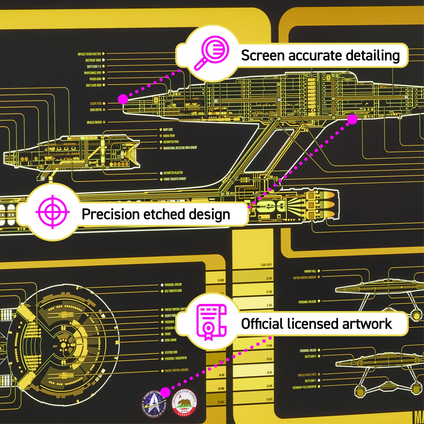 U.S.S. Cerritos Light-up MSD