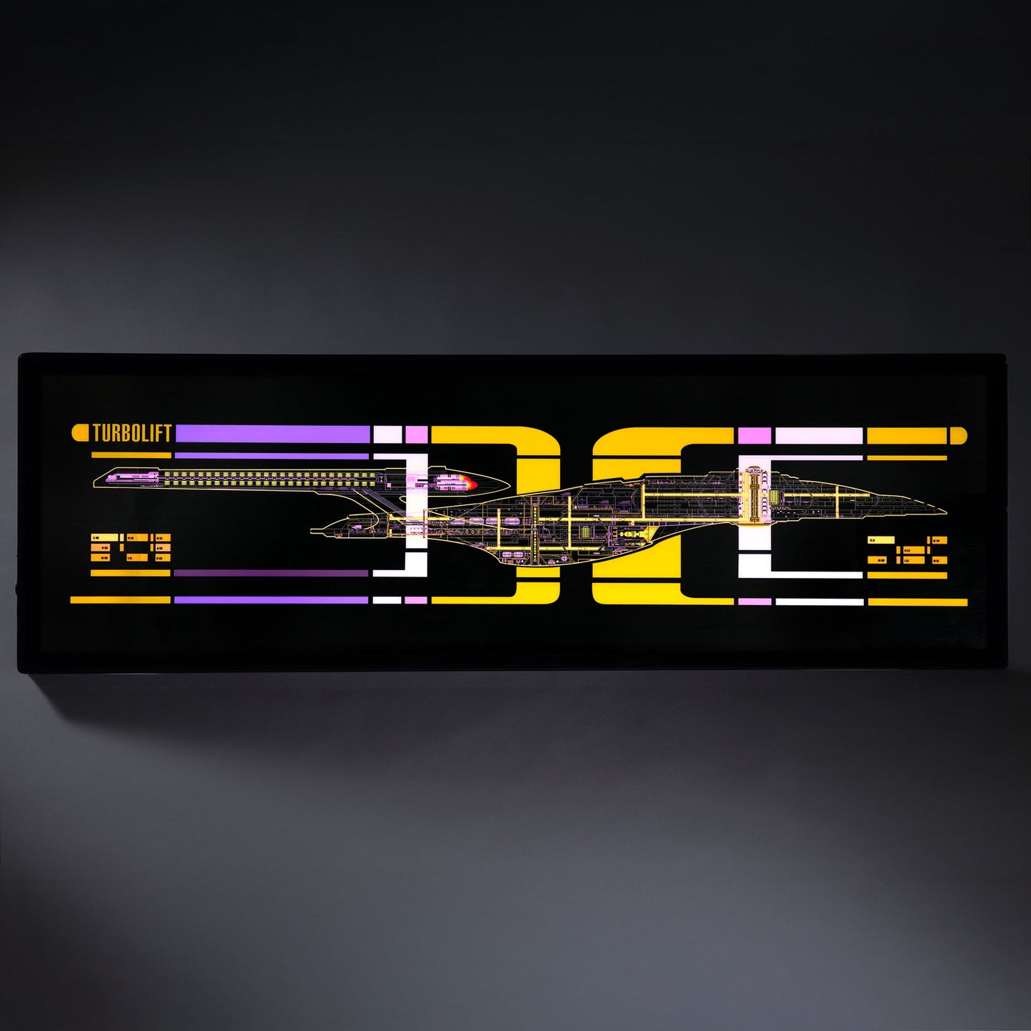 U.S.S. Enterprise NCC-1701-E Light Up MSD